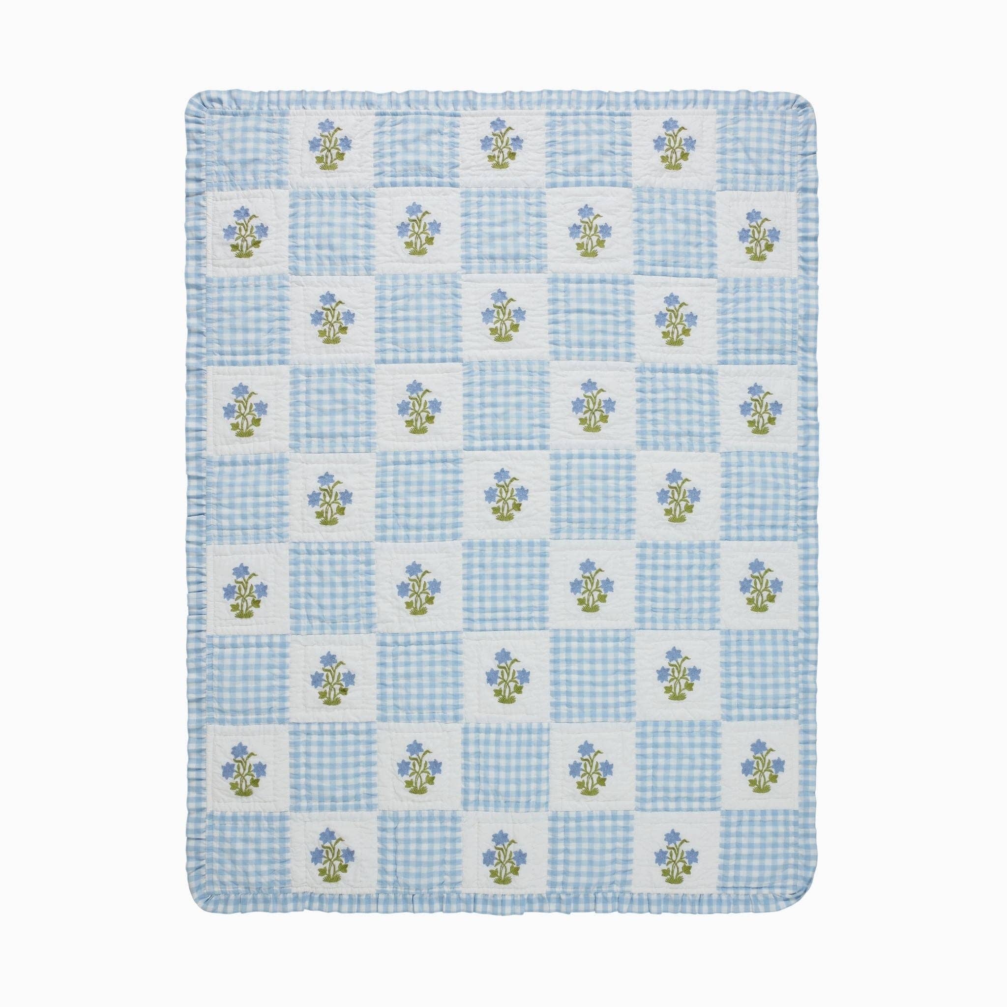 Trudie - Wholesale Throw Blanket - Dorothy Embroidered Quilted Throw2