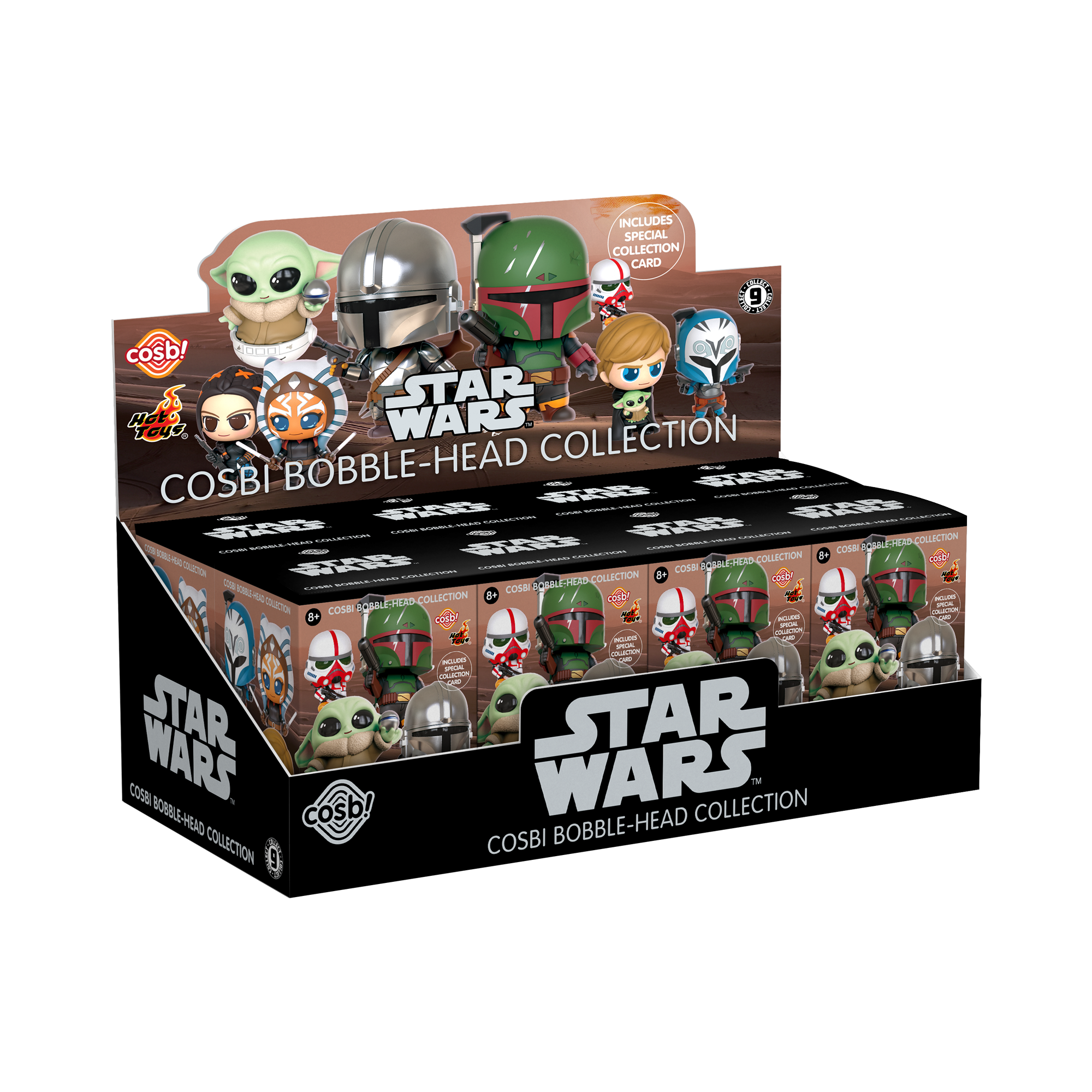 Toys Matter Inc. - Wholesale Figurine Toy - Kids - Star Wars Cosbi Bobble Head Collection - Case of 8 Blind Box1