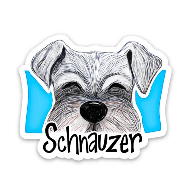 Schnauzer - Sticker for wholesale by Kevin & Kaia