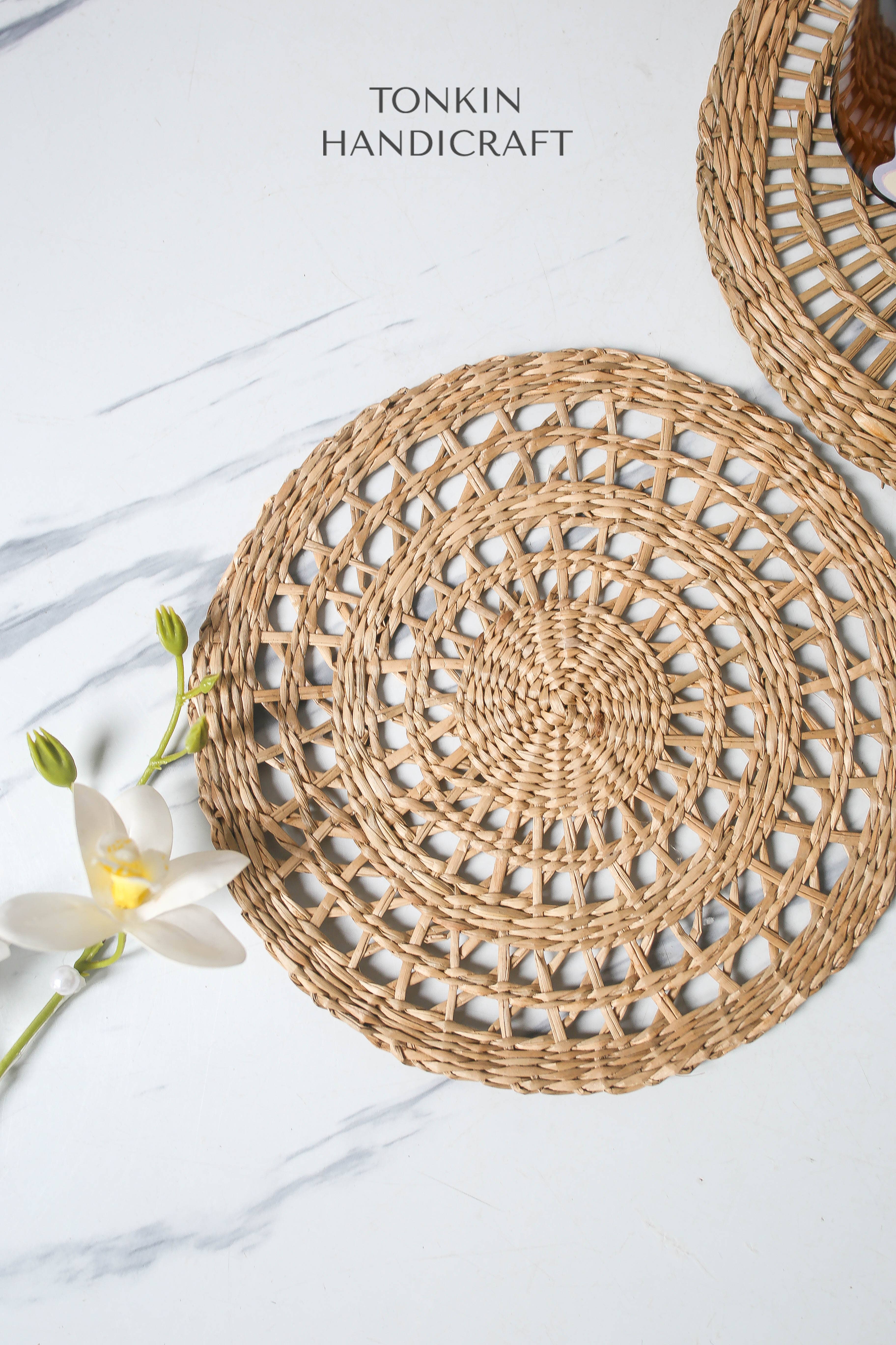 Tonkin Handicraft - Wholesale Placemat - 7.8" Seagrass Placemat 5