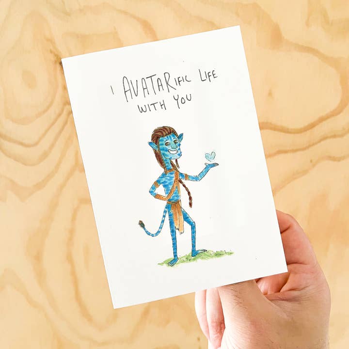 Well Drawn - Wholesale Love card - I Avatarific Life With You7