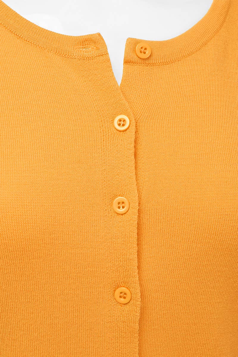 NINEXIS - Vente Cardigan – femme - AWOCAL310_Chandail à manches longues en tricot doux boutonné18