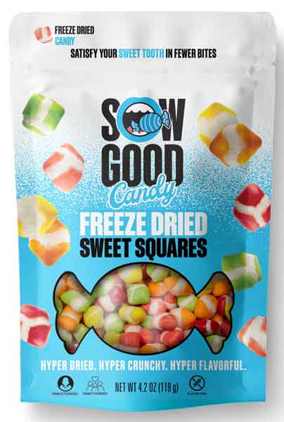 Hudson Meat Company - Wholesale Hard Candy - FREEZE DRIED SWEET SQUARES - SOW GOOD