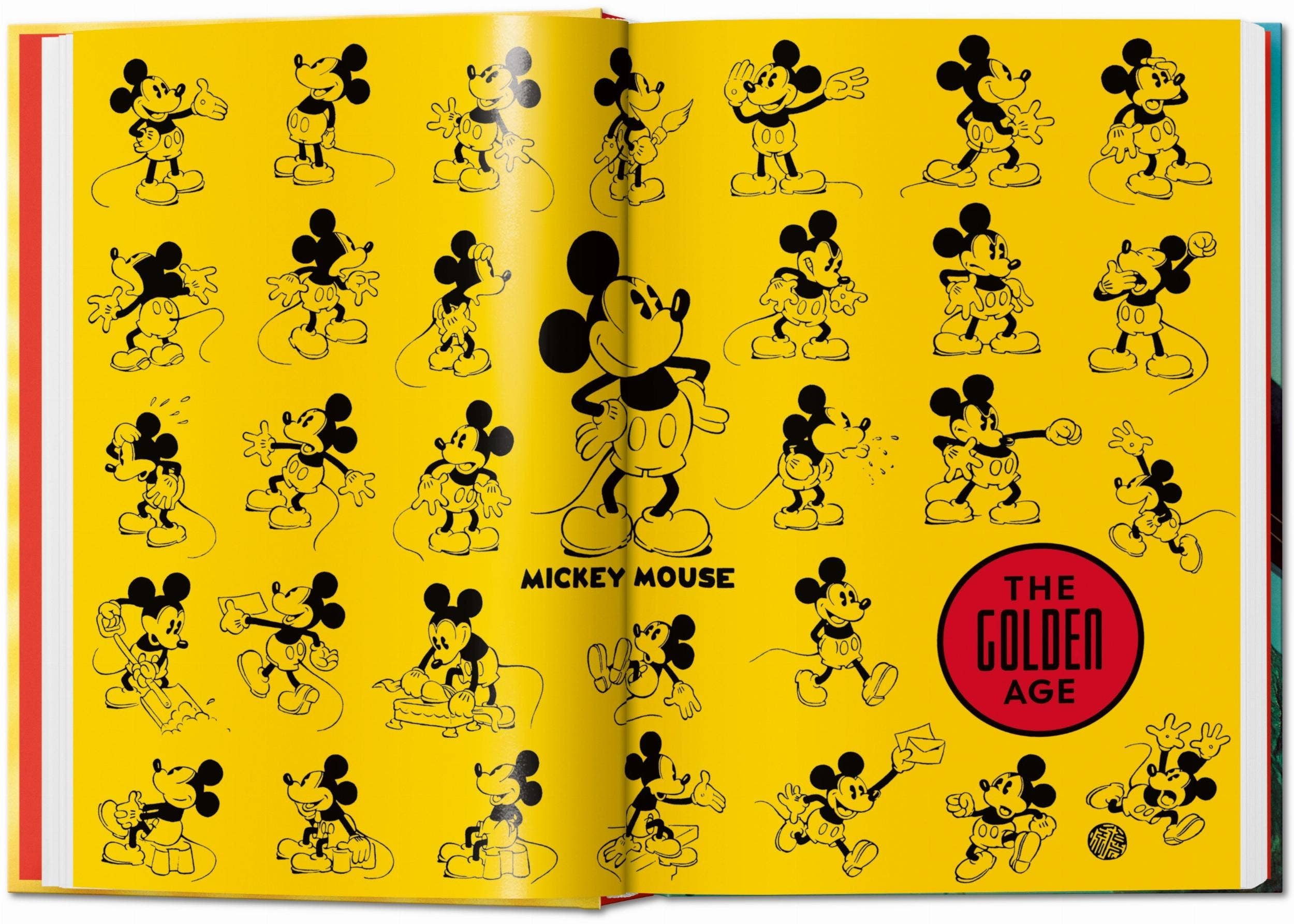 TASCHEN Europe - Wholesale Middle Grade Book (9-12) - Walt Disneys Mickey Mouse. Die ultimative Chronik. 40th Ed. (German)3