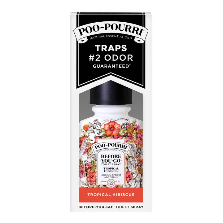 ~Pourri - Wholesale Toilet Spray - Poo~Pourri Tropical Hibiscus 2oz boxed1