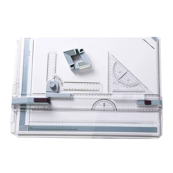 Parallel Edge White Drawing Board - 18" x 24'' for wholesale by Nobel Arts