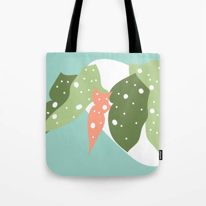 DANESSA - Wholesale Tote Bag - Women's - Tropical Plants Tote Bag12