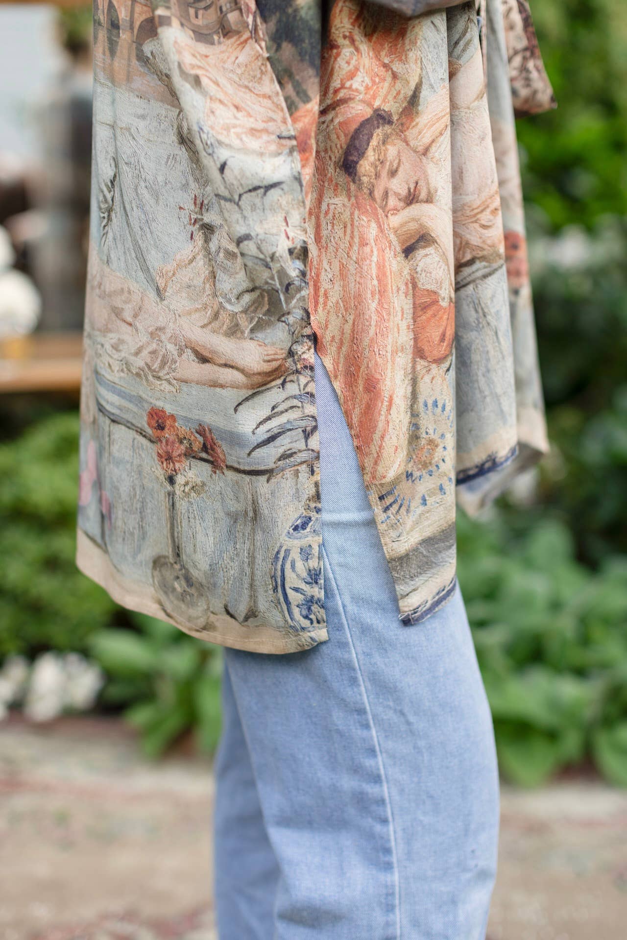 Market of Stars (Worldwide) - Wholesale Kimono - Women's - Imaginarium Matinée Duster Kimono w/ Moon mid-length13