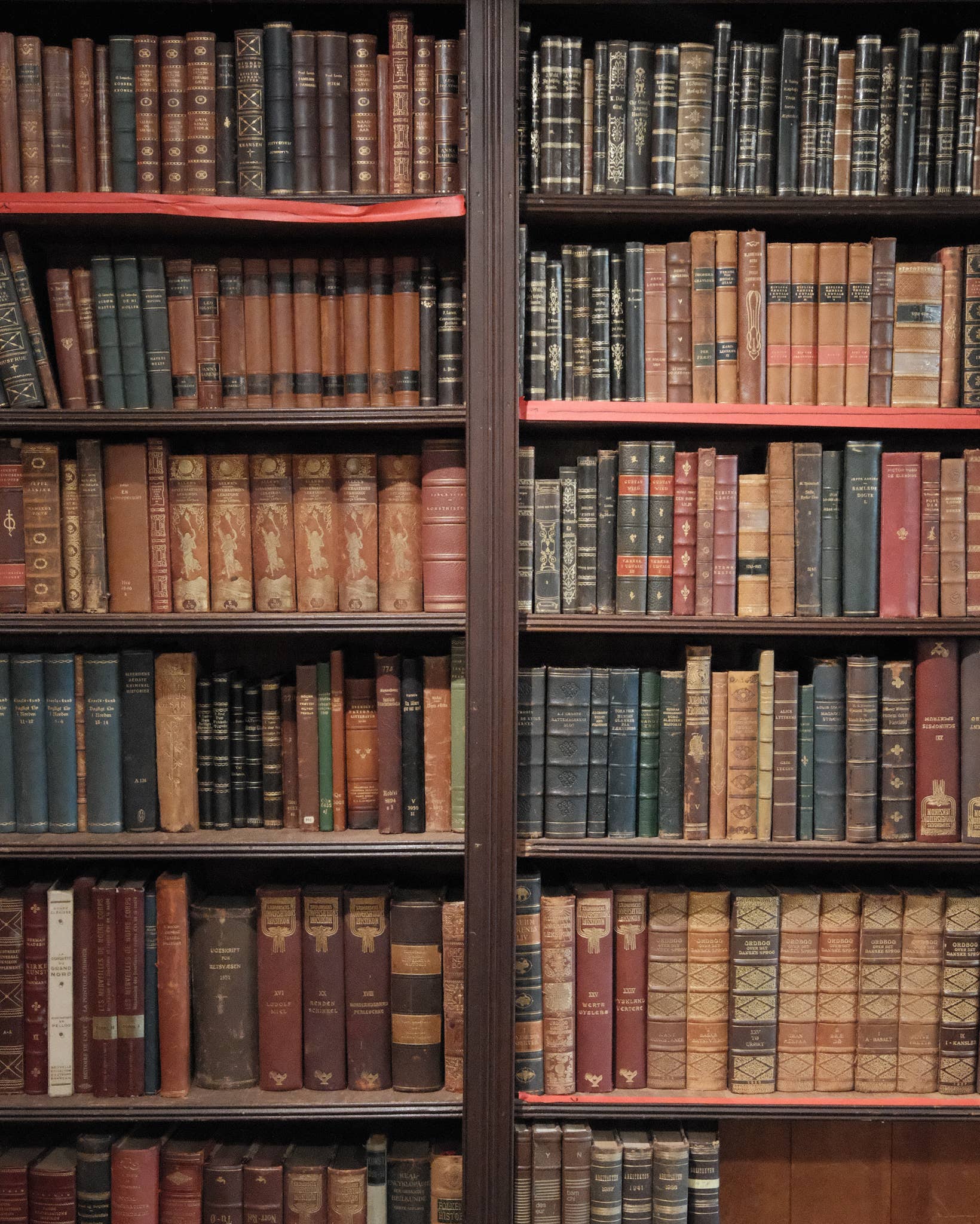 Golden Oldies Antiques - Vendita all'ingrosso Catalogo - Libri rilegati in pelle vintage del Nord Europa2