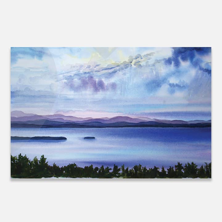 Coucher de soleil bleu 3 pour la vente par Montstream