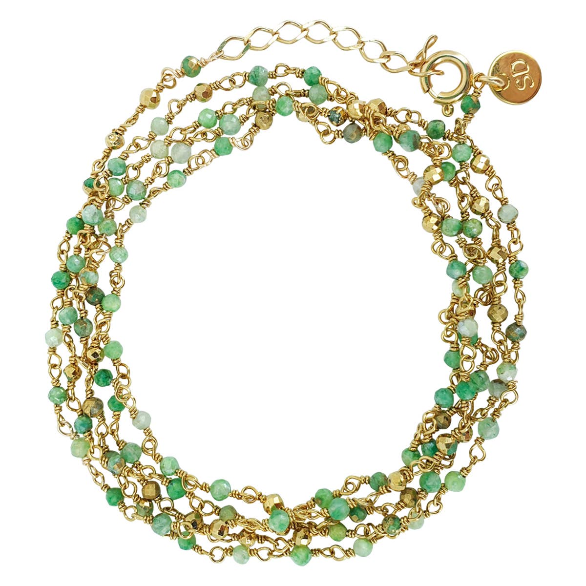 Sophie Deschamps Bijoux – wholesale Pärlarmband – ARMBAND / HALSBAND KEDJA ROSENKRANS PUSHKAR, (B/CCHIND6)12