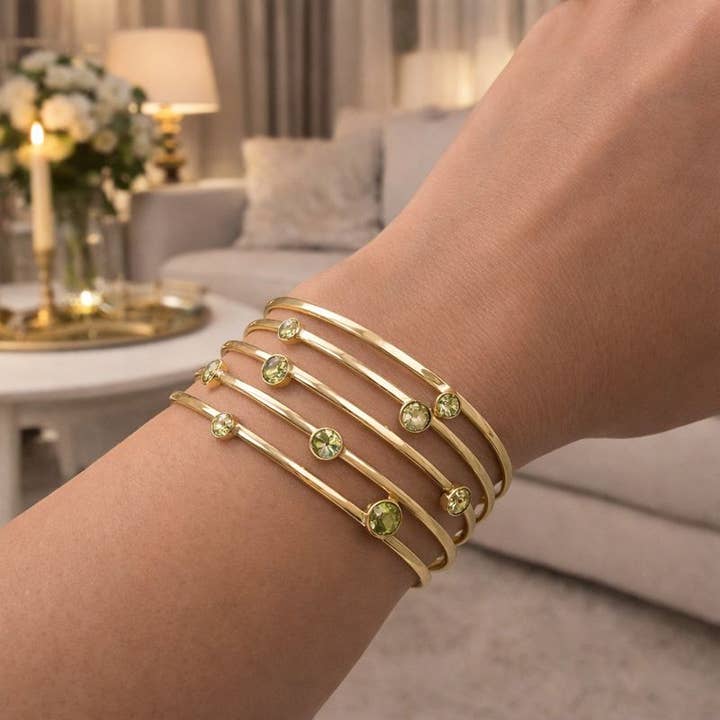 Stalen armband met strass voor wholesale door Reference Mode