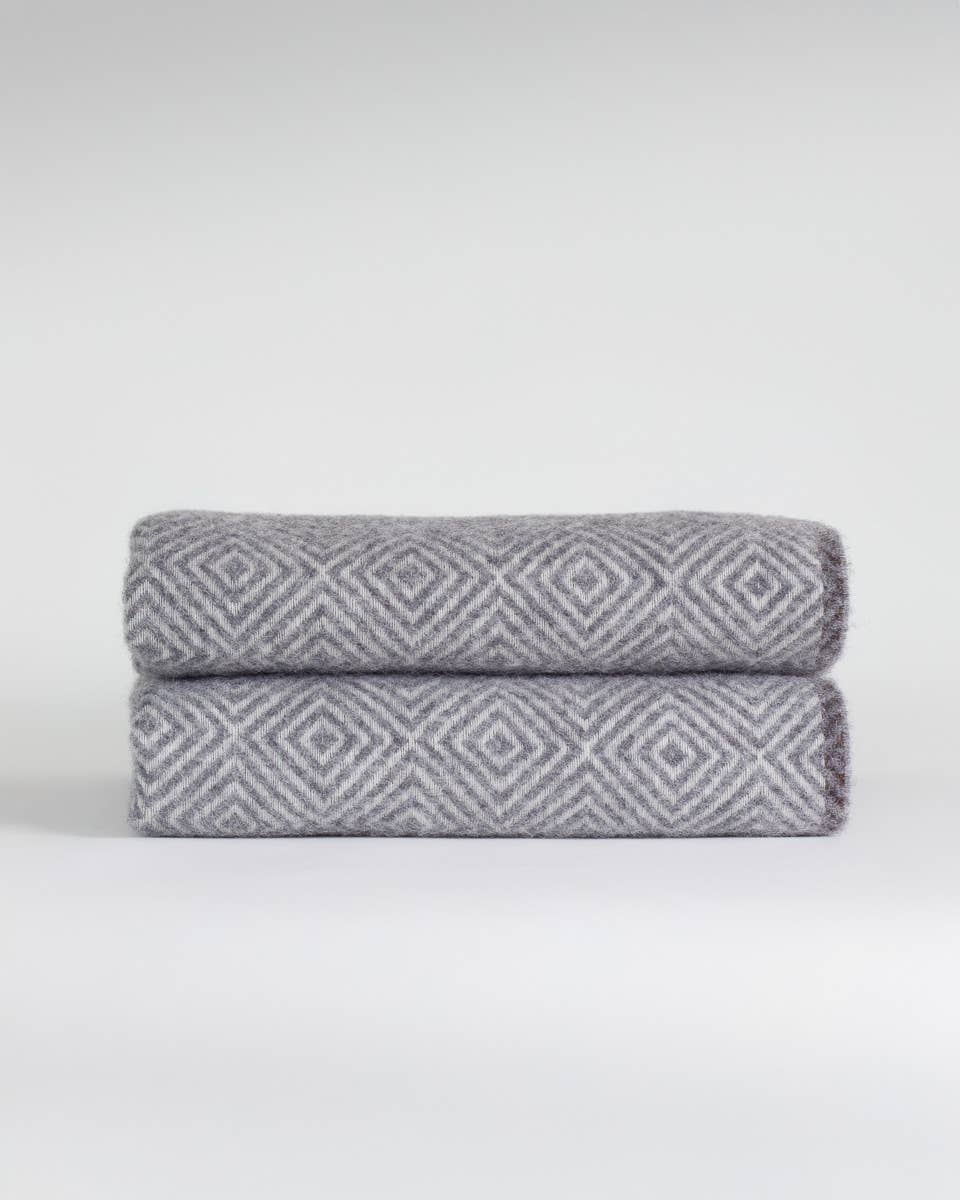 MoST - Wholesale Throw Blanket - Wool Throw Blanket VENEZIA Grey