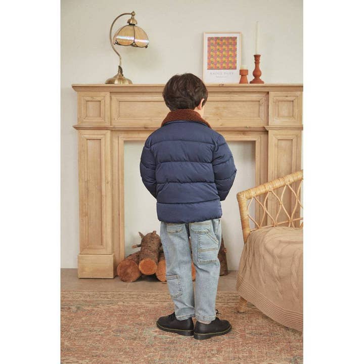 ToTo Heros - Wholesale Puffer Jacket - Kids - Faux Fur Collared Puffer Jacket9