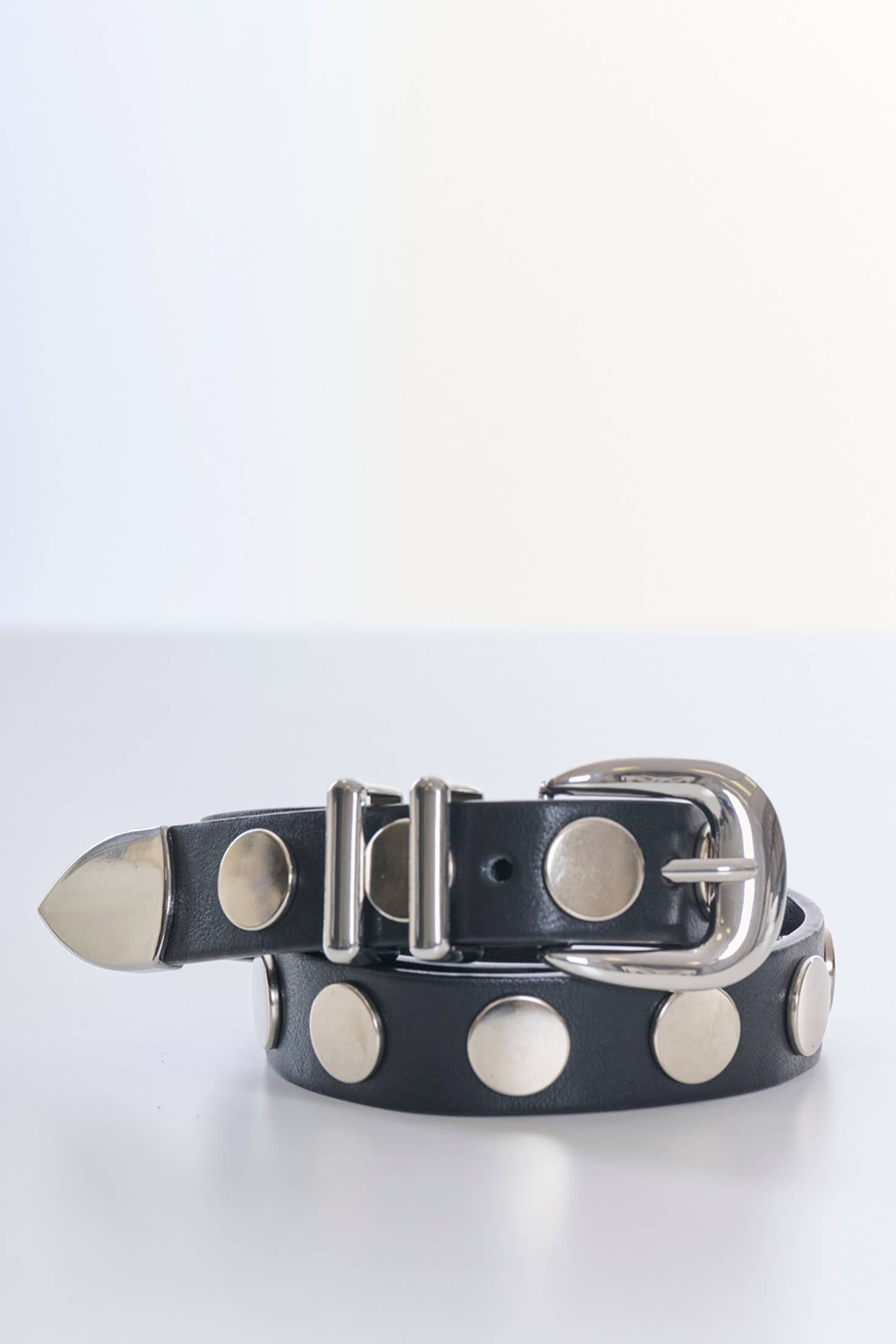 BLACK Women's Belt  [FBL012-409-10] for wholesale on Faire0