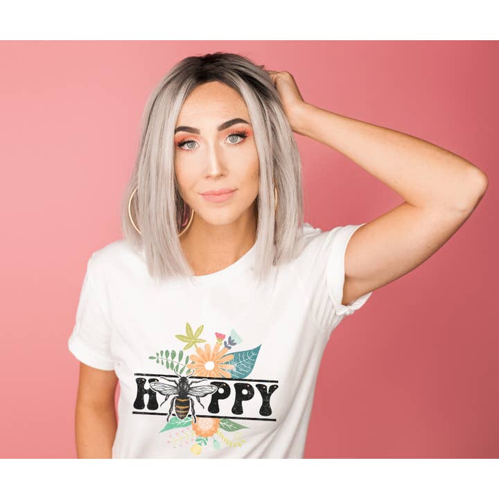 Maglietta Bee Happy per la vendita all'ingrosso da parte di Missery and Co.