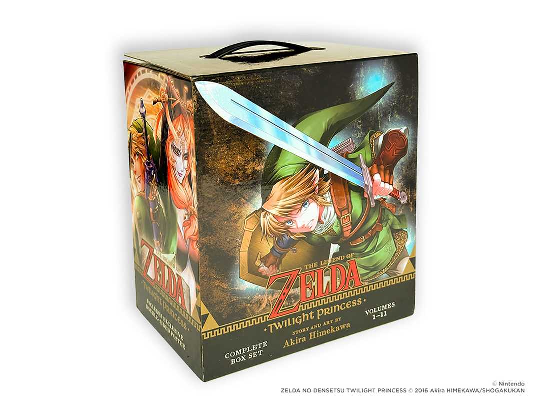 Simon & Schuster - Wholesale Manga - Legend of Zelda: Twilight Princess Complete Box Set by Akira  Himekawa1