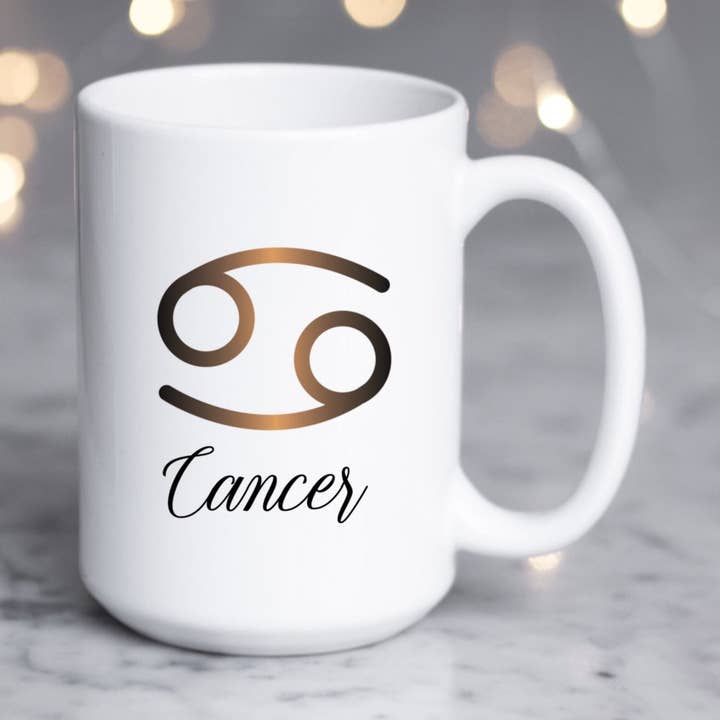 Tasses à café Cancer 15 oz pour la vente par SheMugs