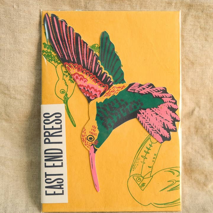 East End Press - Wholesale Everyday greeting card - Hummingbird Greeting Card1