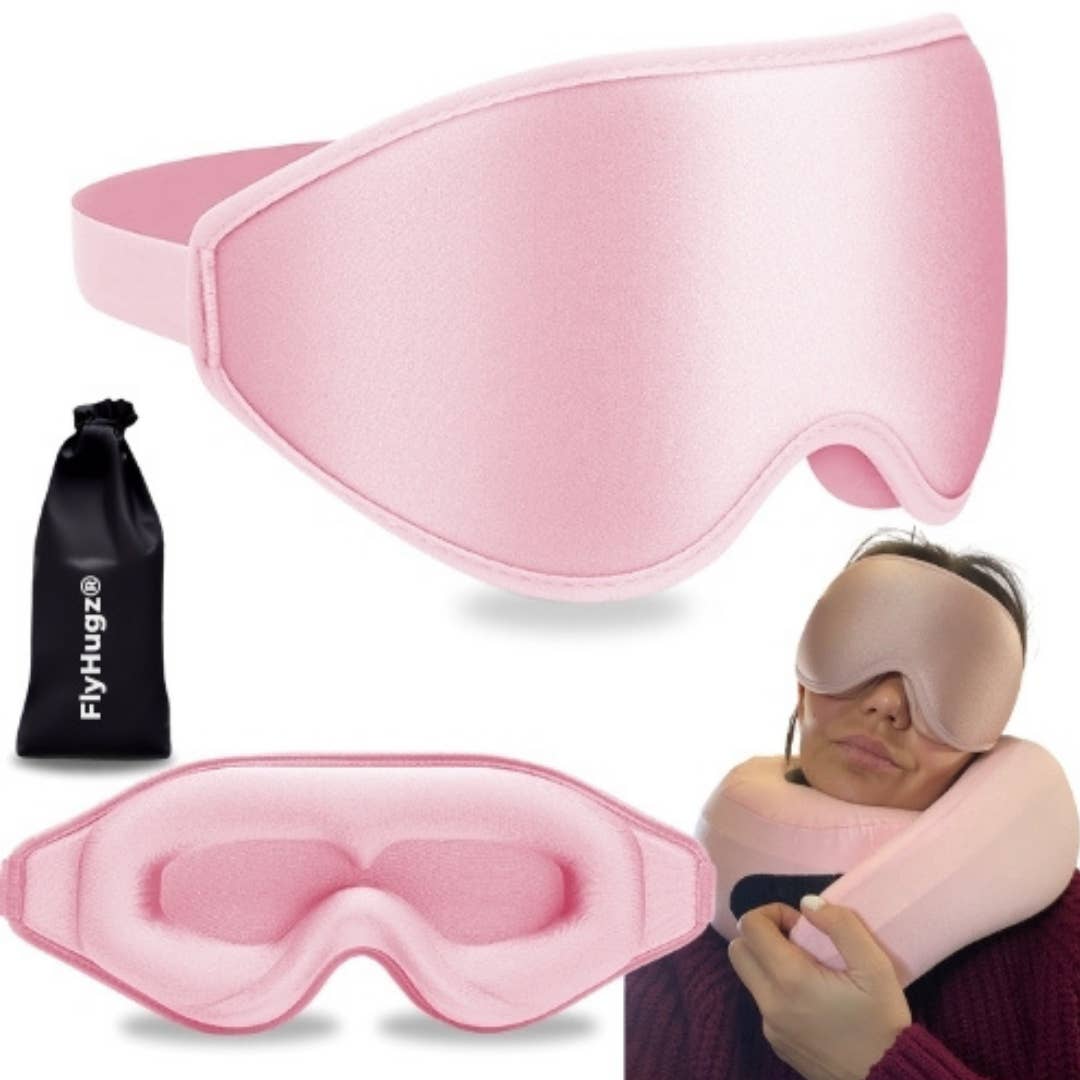 FlyHugz® - Wholesale Sleep/Eye Mask - FlyHugz® Princess Sleep Mask