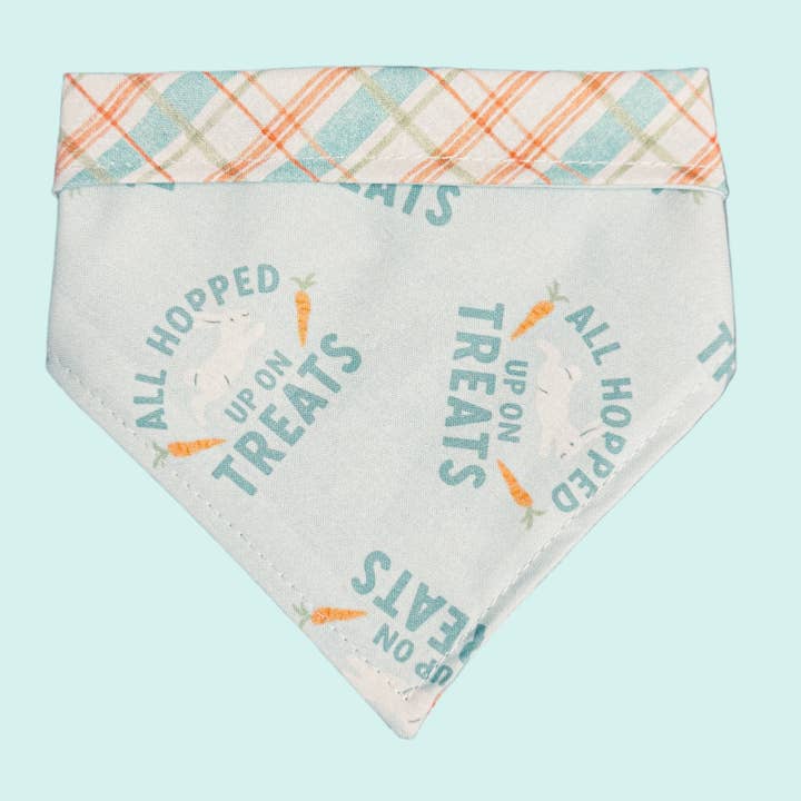 Opgewonden door Traktaties Omkeerbare Bandana voor wholesale door Jersey Border Collars