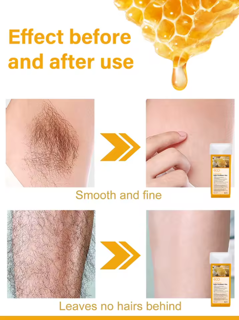 EDNA LABS - Wholesale Body Hair Removal Product - ECO FINEST Honey Roller Wax – Low Temp, 100g2
