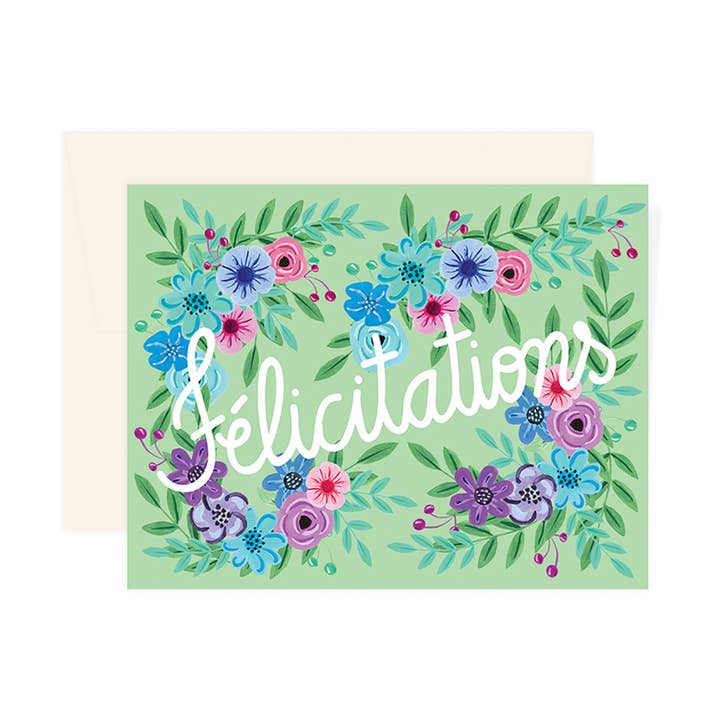Felicitations Card for wholesale by Paige & Willow