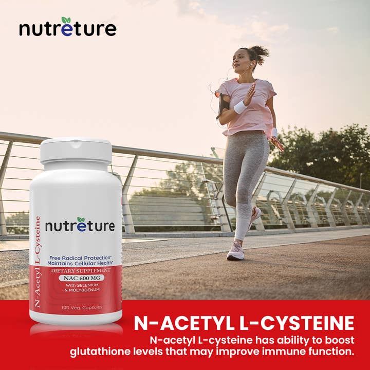 NUTRETURE nac Suplemento 600 mg 100 Cápsulas por atacado de Asvello LLC