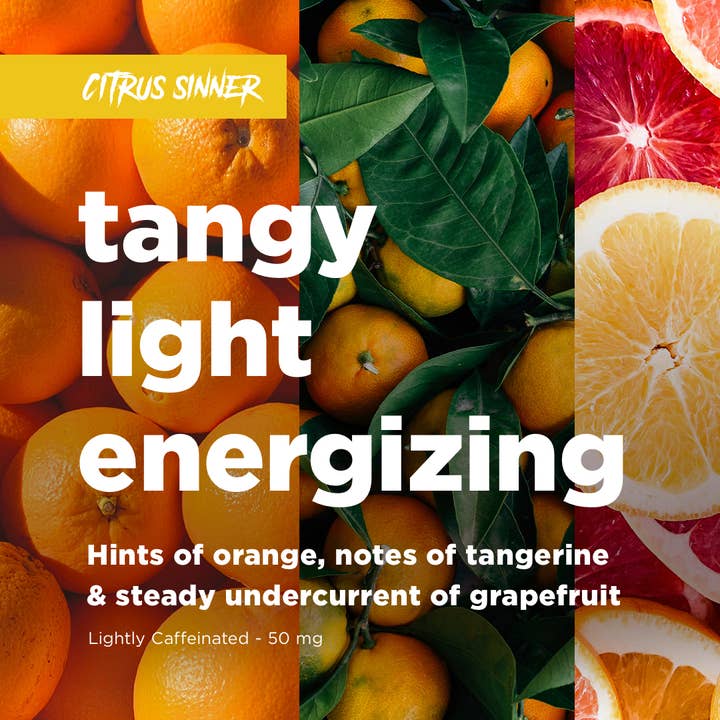 Deadless - Adaptogenic Elixir - Wholesale Non-Alcoholic Aperitif/Mocktail - Citrus Sinner Sparkling Adaptogen + Nootropic Elixir 12-pack1