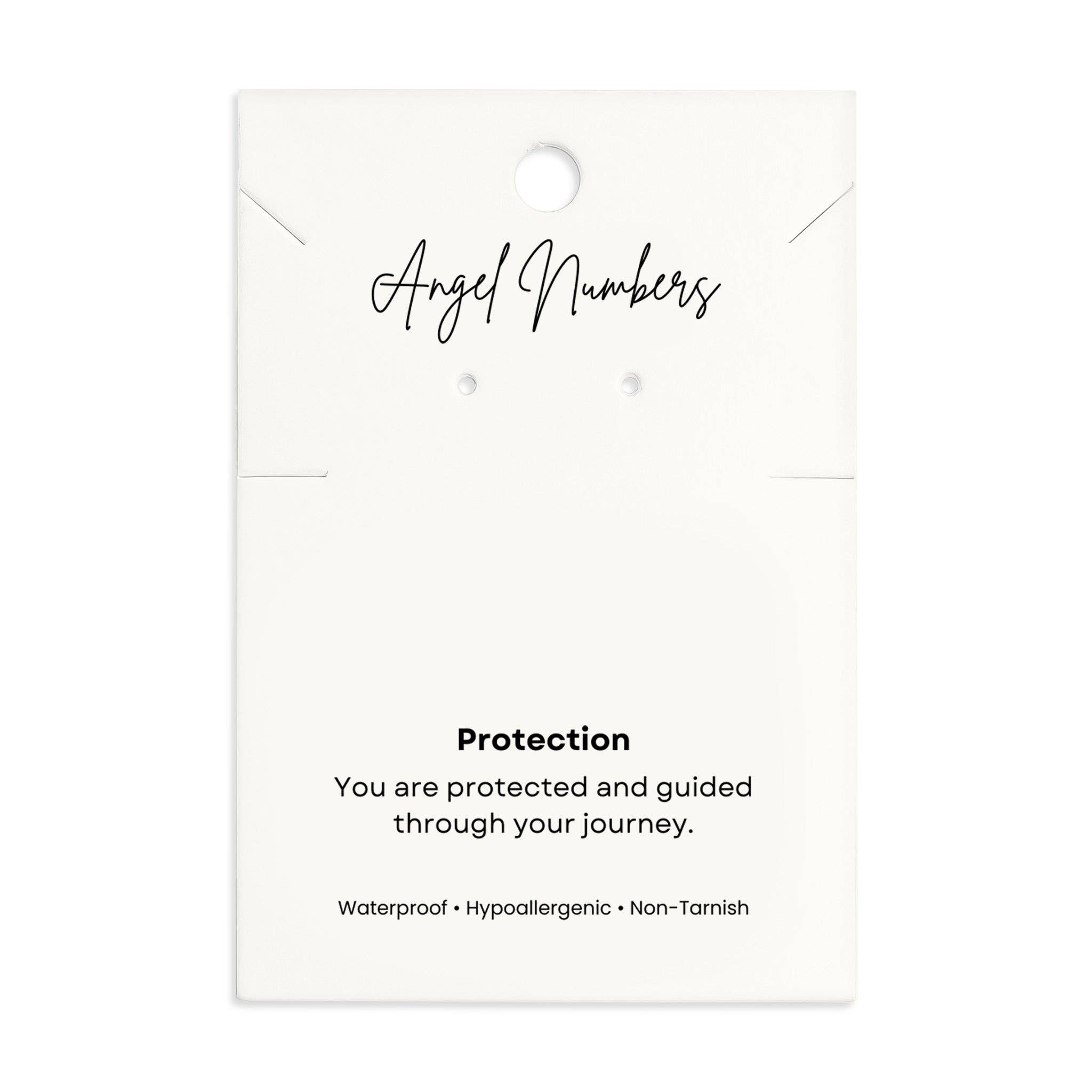 WJW – Suporte de joias e exposição por atacado – Cartões de Exibição de Números de Anjo (Colares, Brincos, Pulseiras)7