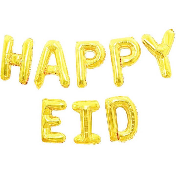 Amasi Decor - Wholesale Balloon - The 'Happy Eid' Balloon Banner