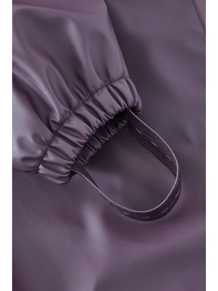 Grass & Air – wholesale Rain suit – Kids – Amethyst Purple Kids Puddlesuit5