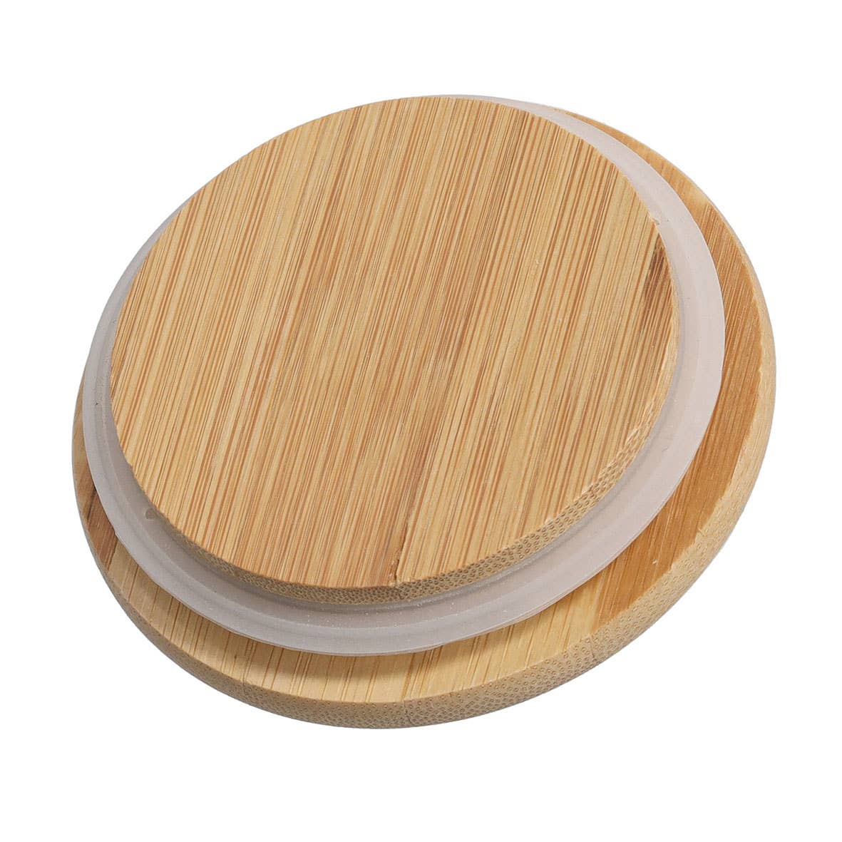 Zeller Present – wholesale Förvaringsbehållare – Kryddburk i keramik med bambulock, 290 ml2