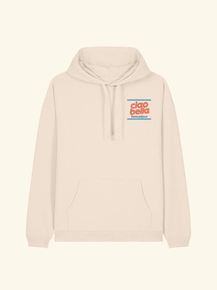 Beige The ciao bella beauséjour Hoodie for wholesale on Faire1