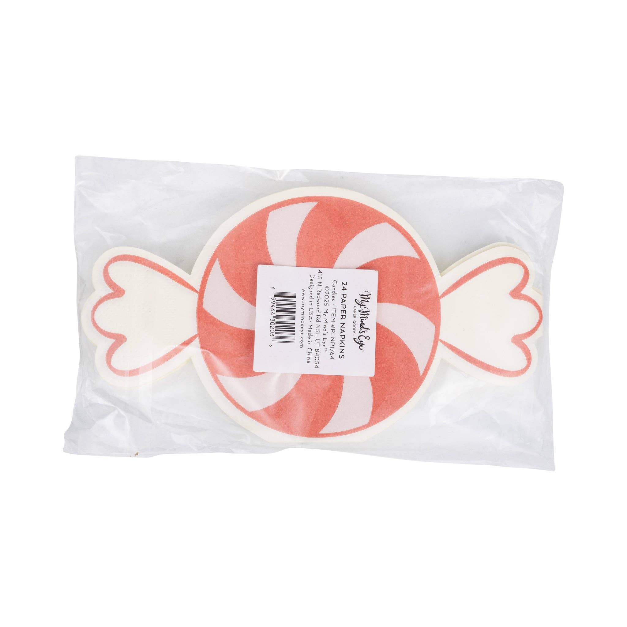 My Mind’s Eye - Wholesale Disposable Napkin - PLNP1764 - Candies Guest Napkin Set6