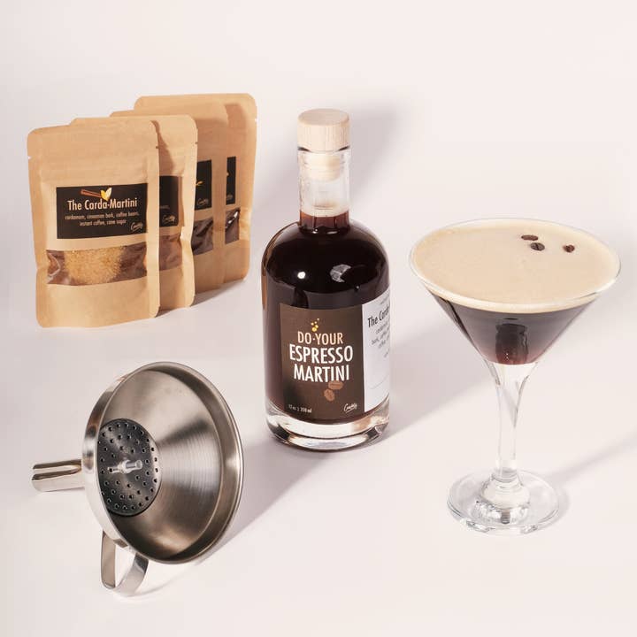 Craftly - Wholesale DIY Drink Kit - Espresso Martini Infusion Kit | Homemade Cocktails Kit | DIY1