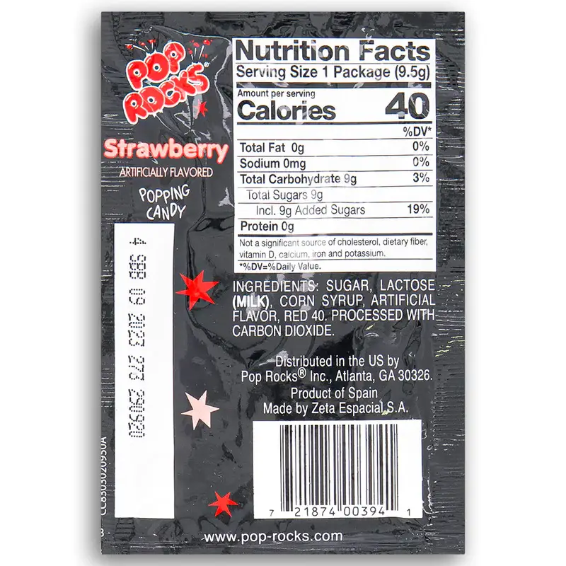 Leisuremann's Cocktail Mixes – wholesale Boiled sweets – Pop Rocks (Strawberry)1