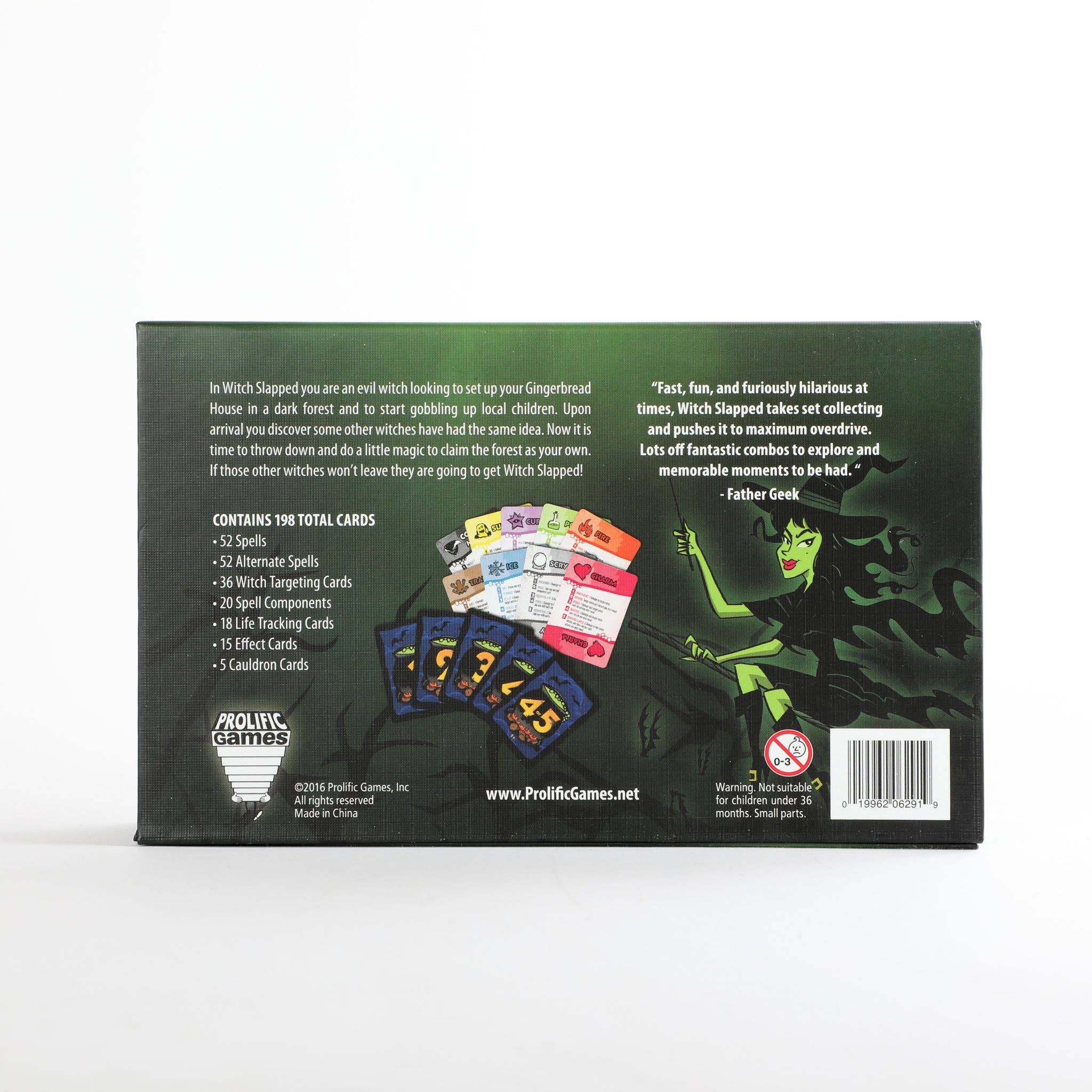 Left Justified Studio & Prolific Games - Vente Jeux de cartes - Witch Slapped — Un jeu de cartes en temps réel3