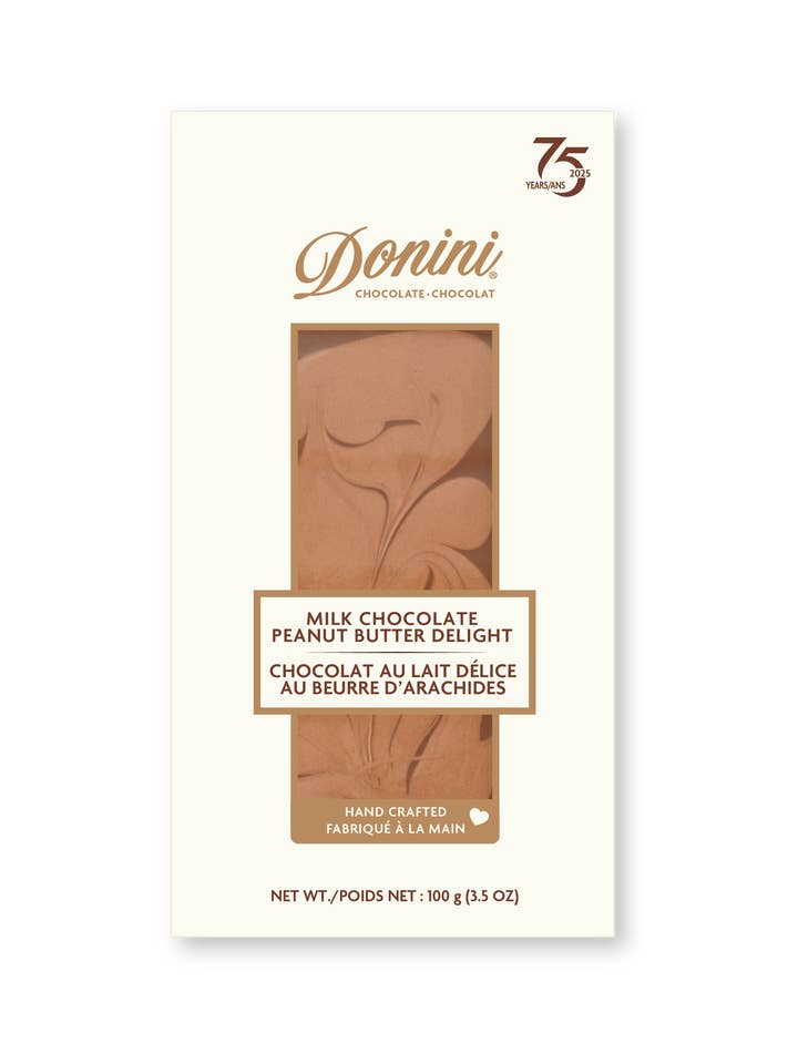 Donini Milk Chocolate Peanut Butter Delight for wholesale by Saxon/Donini Chocolates