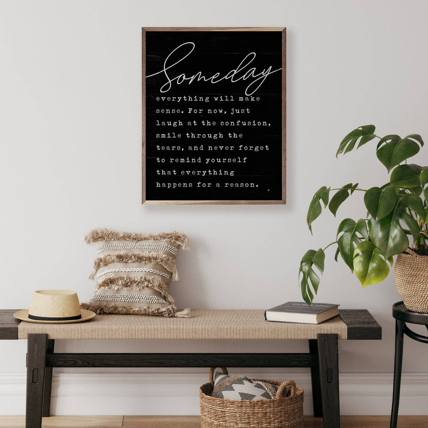 Kendrick Home - Wholesale Sign - Someday Black2