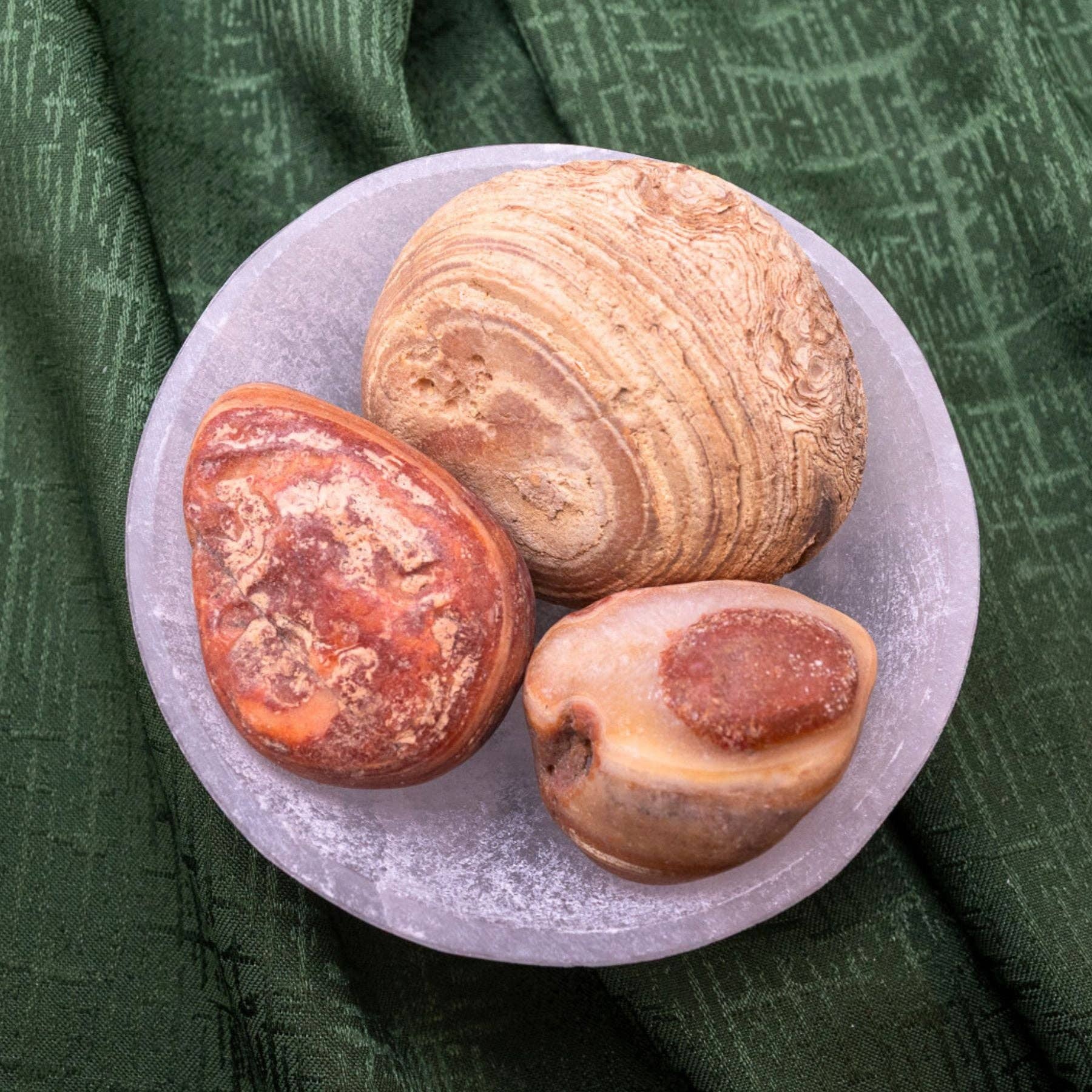 Down To Earth - Wholesale Spiritual Stone/Crystal - Bahia Agate Raw. 1lb.0