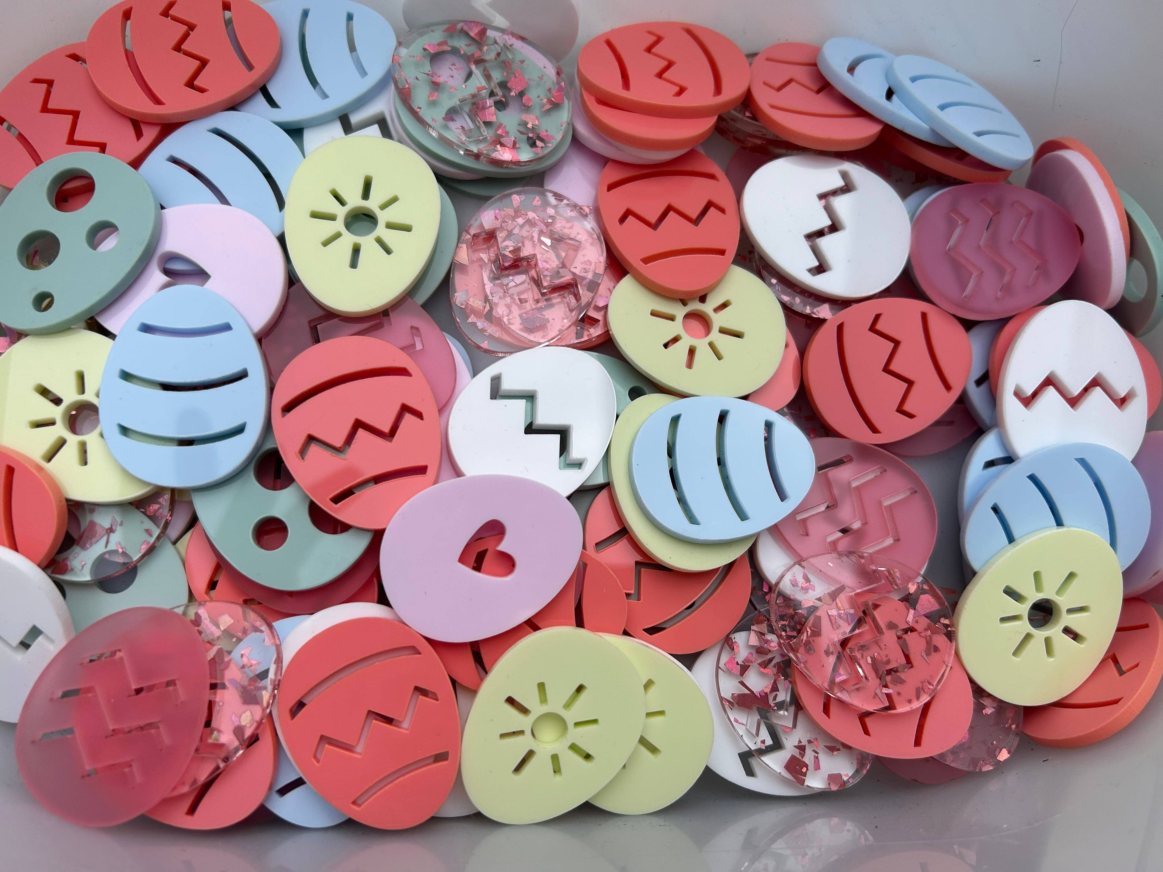 Stars and Sensory - Wholesale Speelgoedset - Kinderen - Acryl eieren voor tellen en sorteren4