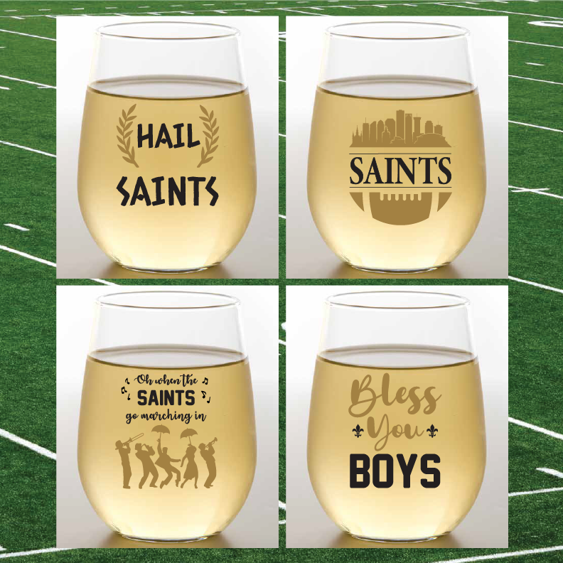 Wine-Oh! - Wholesale Wine Glass - CLOSEOUT LOUISIANA Assorted Unbreakable Plastic Wine Glasses8