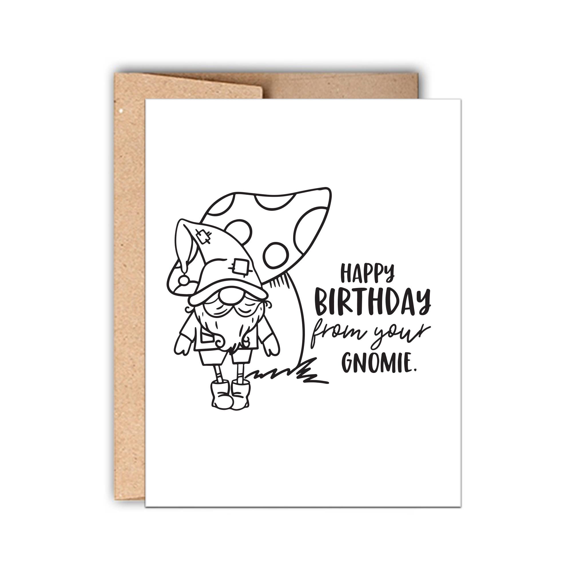 Stack Paper Press - Vente Cartes d'anniversaire - Joyeux Anniversaire De Votre Gnomie1