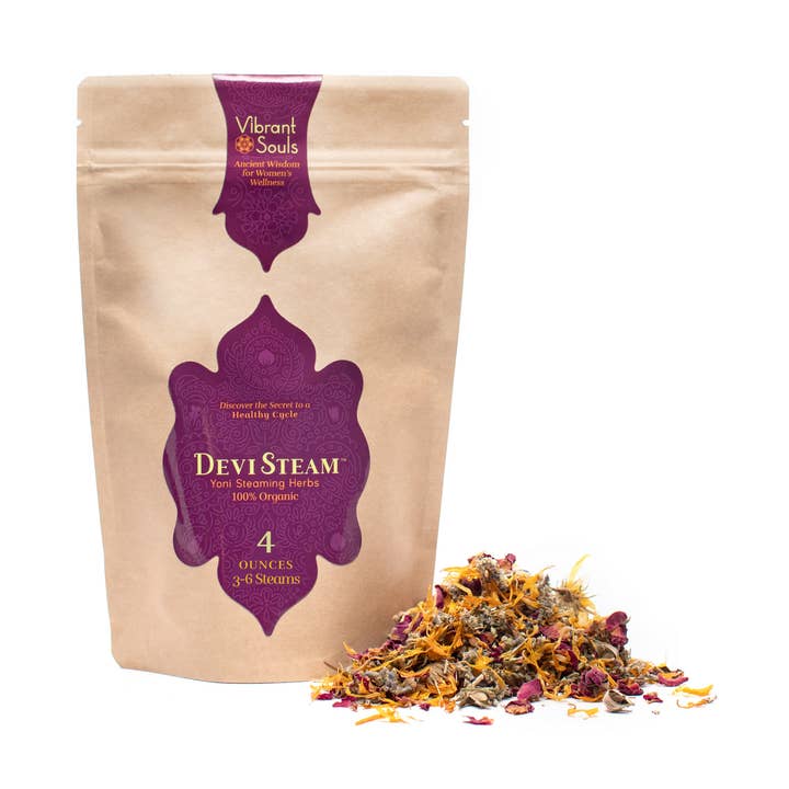 Ervas fumegantes Devi Steam® Yoni | 100% orgânico por atacado de Vibrant Souls