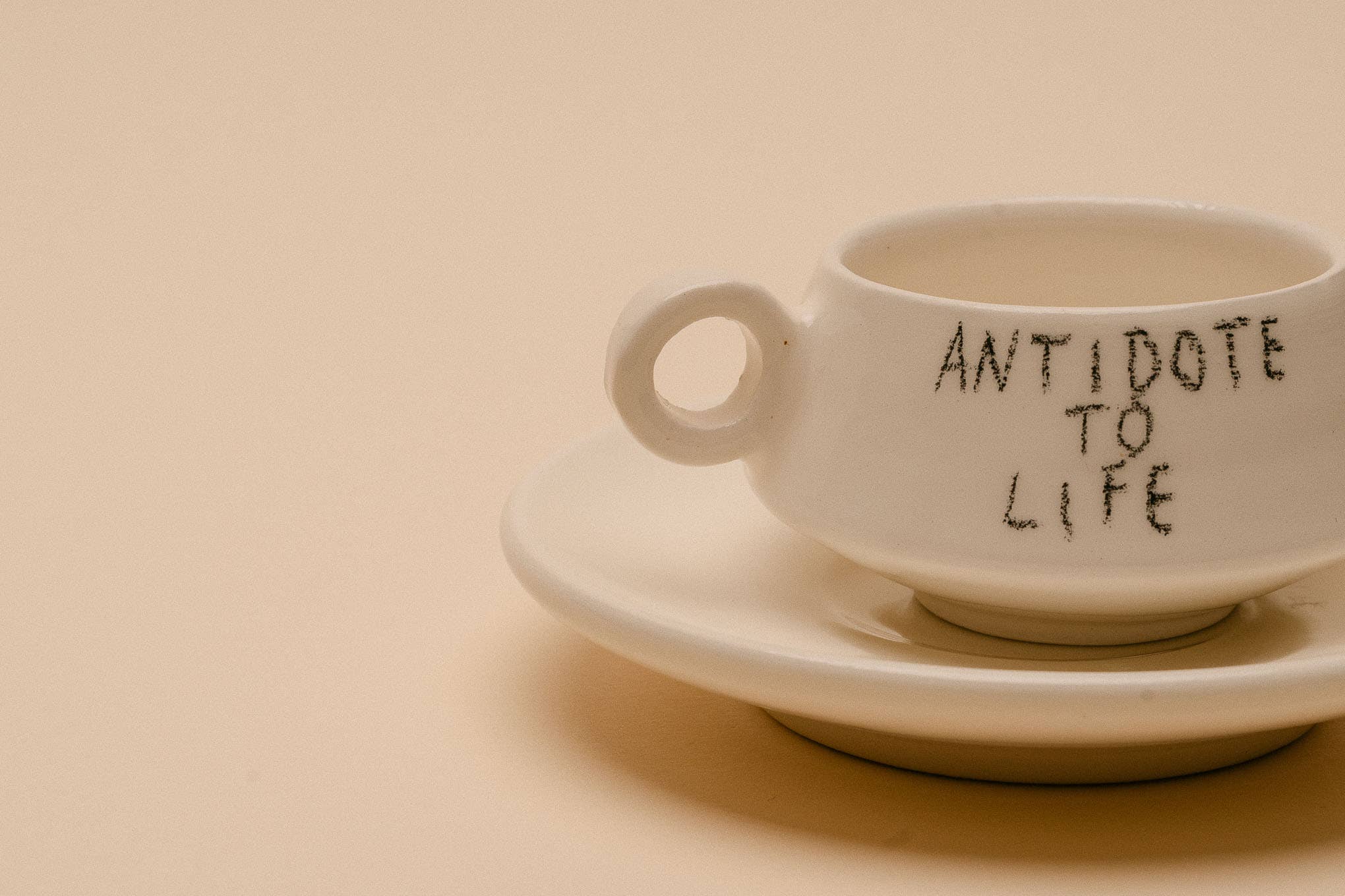 The Day of the Milligram - Wholesale Coffee/Tea Cup - Antidote to Life Coffee Cup1