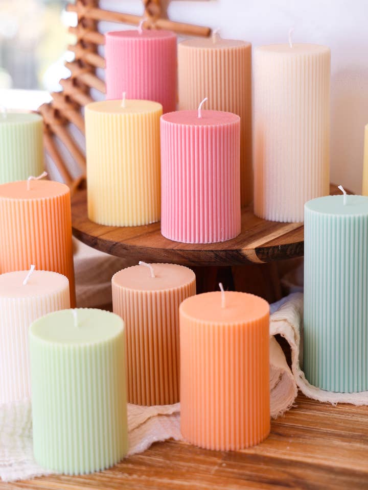 Candela a colonna XXL per la vendita all'ingrosso da parte di Niki Candle