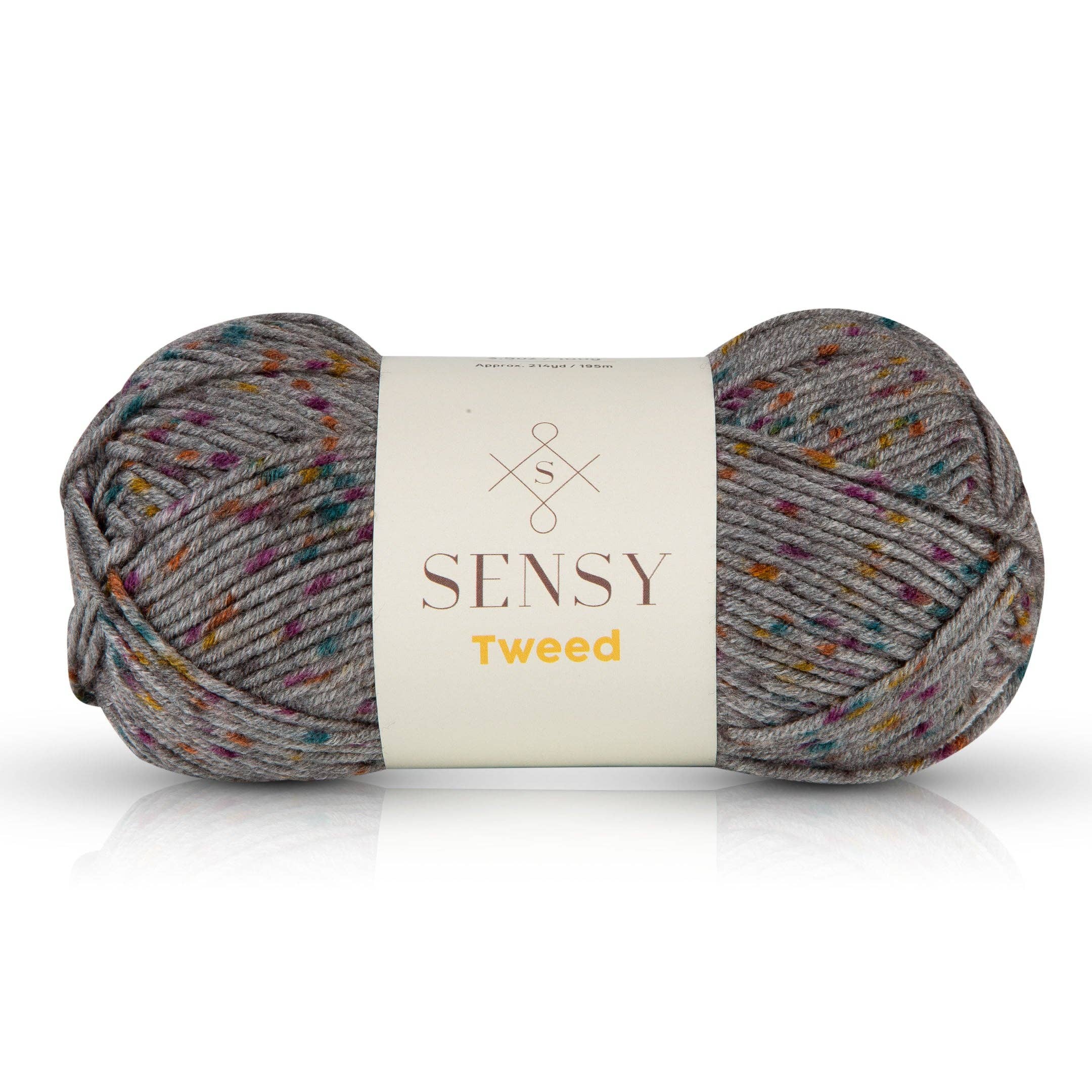 Sensy - Wholesale Yarn - Sensy Tweed Yarn, 3.5 oz, 214 Yards, Gauge 4 Medium6