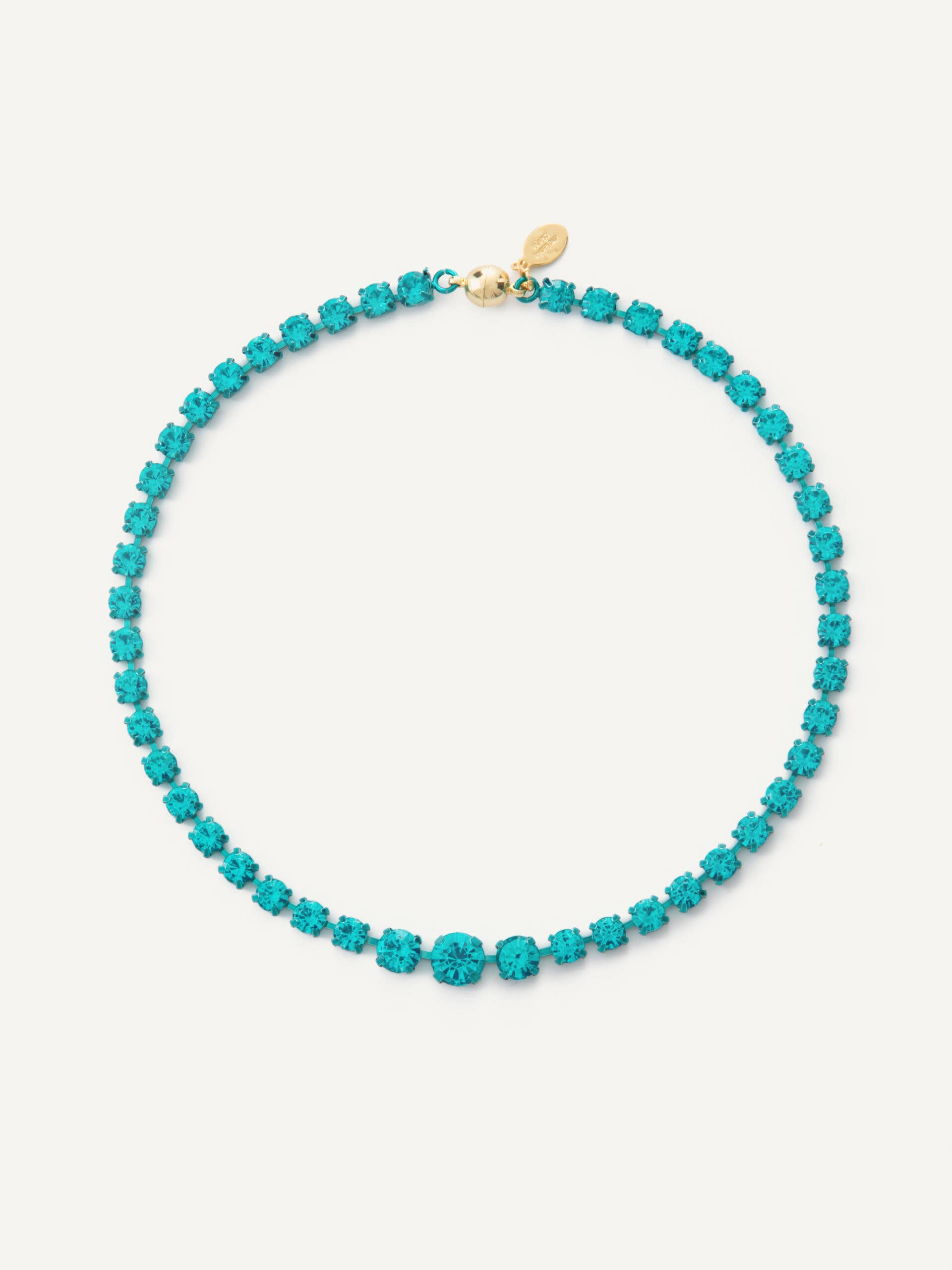 Melania Clara – wholesale Link & chain necklace – Blue Necklace1