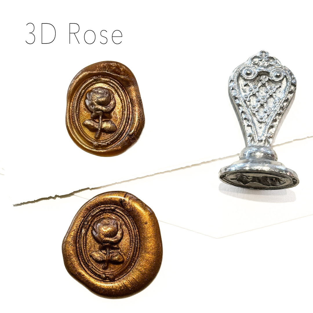 Papier Plume - Wholesale Rubber/Decorative Stamp - Wax Seals from France - Cast Pewter - 17 UNIQUE 3D Designs18